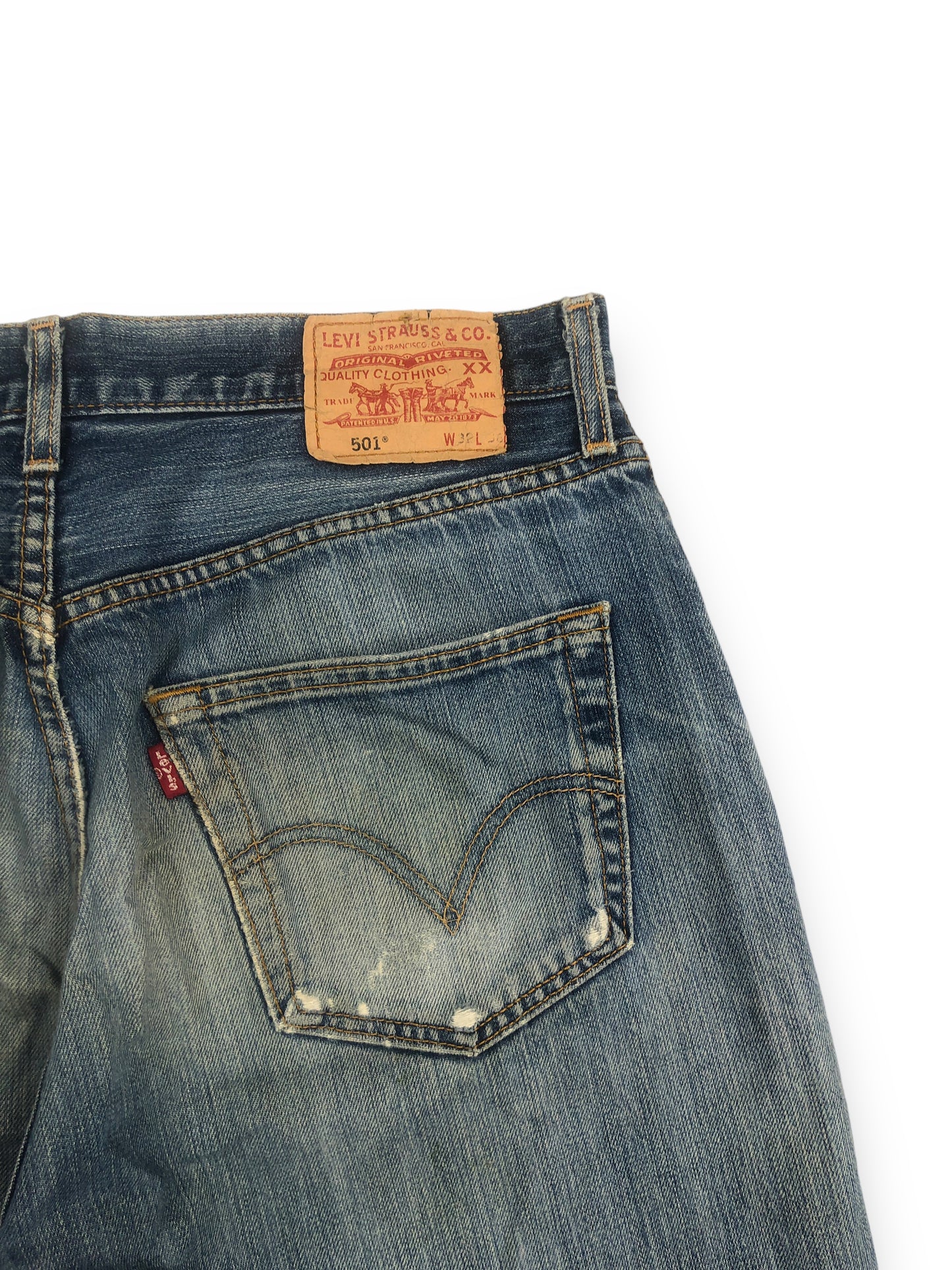 Levis 501XX Straight Jeans