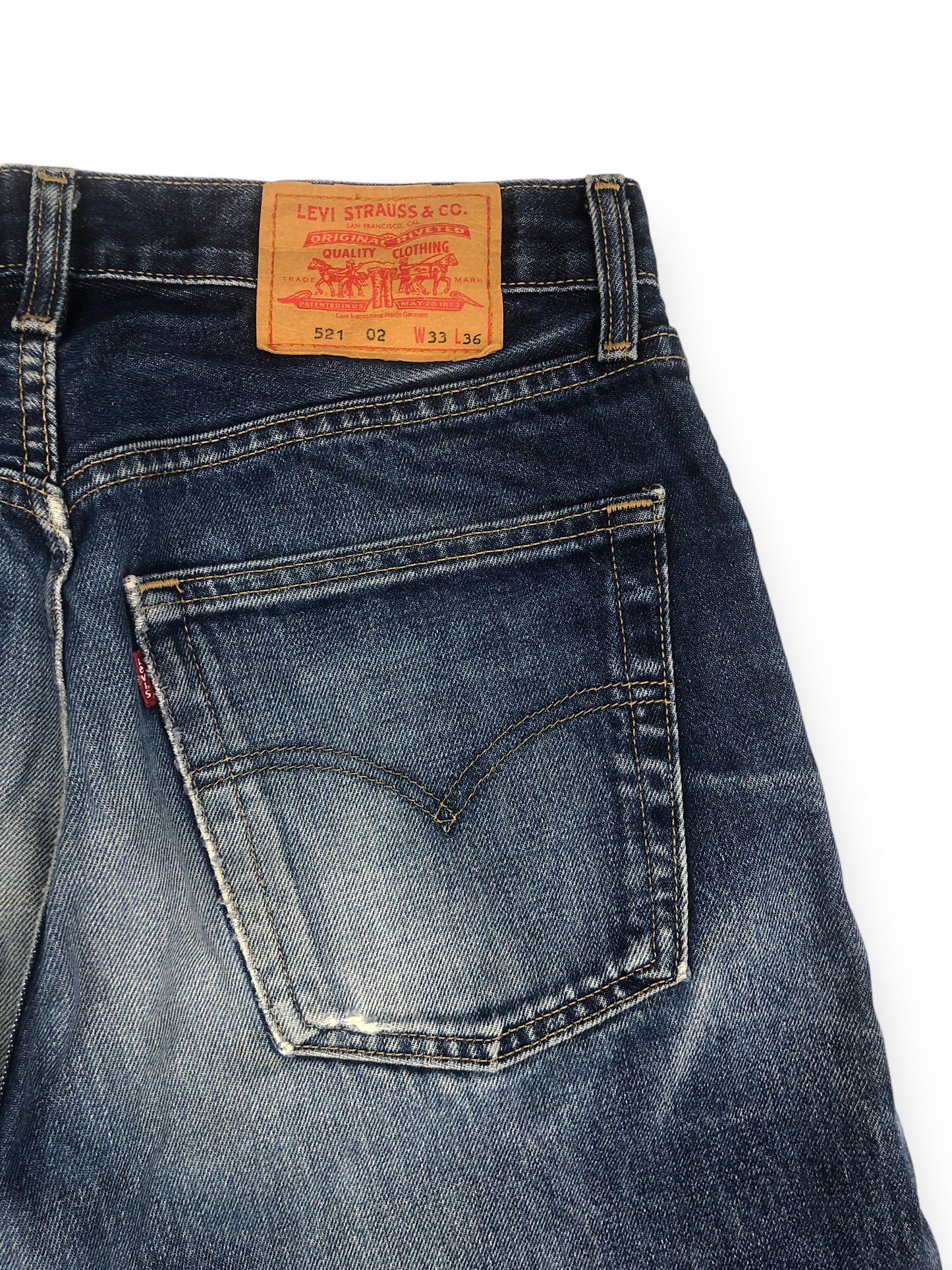 Levis 521 02 Straight Jeans