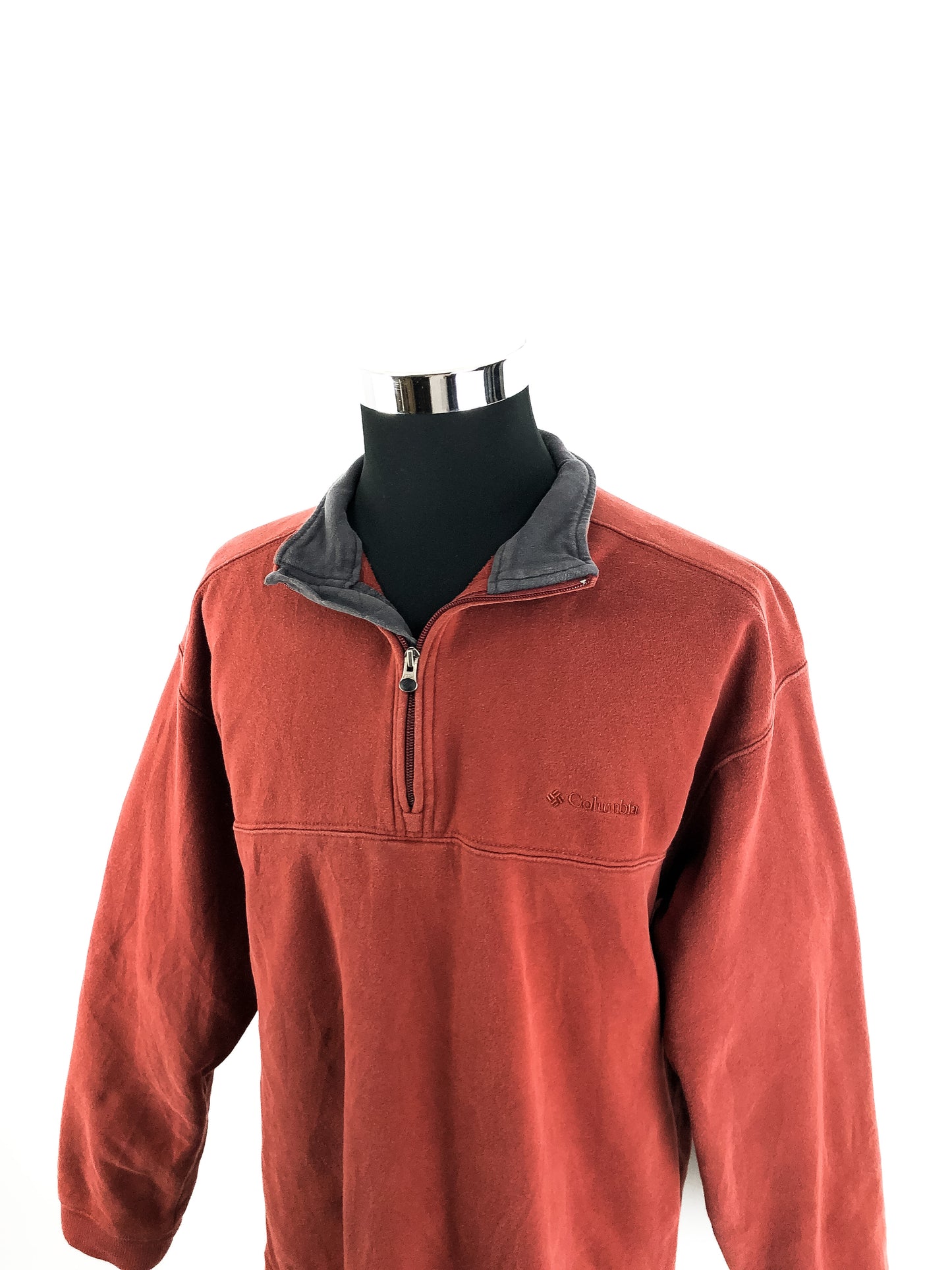 Columbia Half Zip Orange